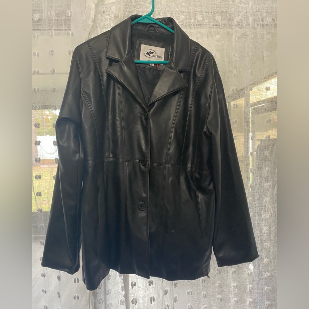 KC Collections Men’s Black Jacket Size Large